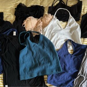 Tanks and bralettes